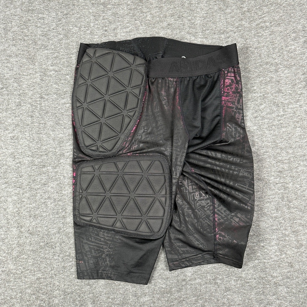 adidas Black and Pink Athletic Shorts